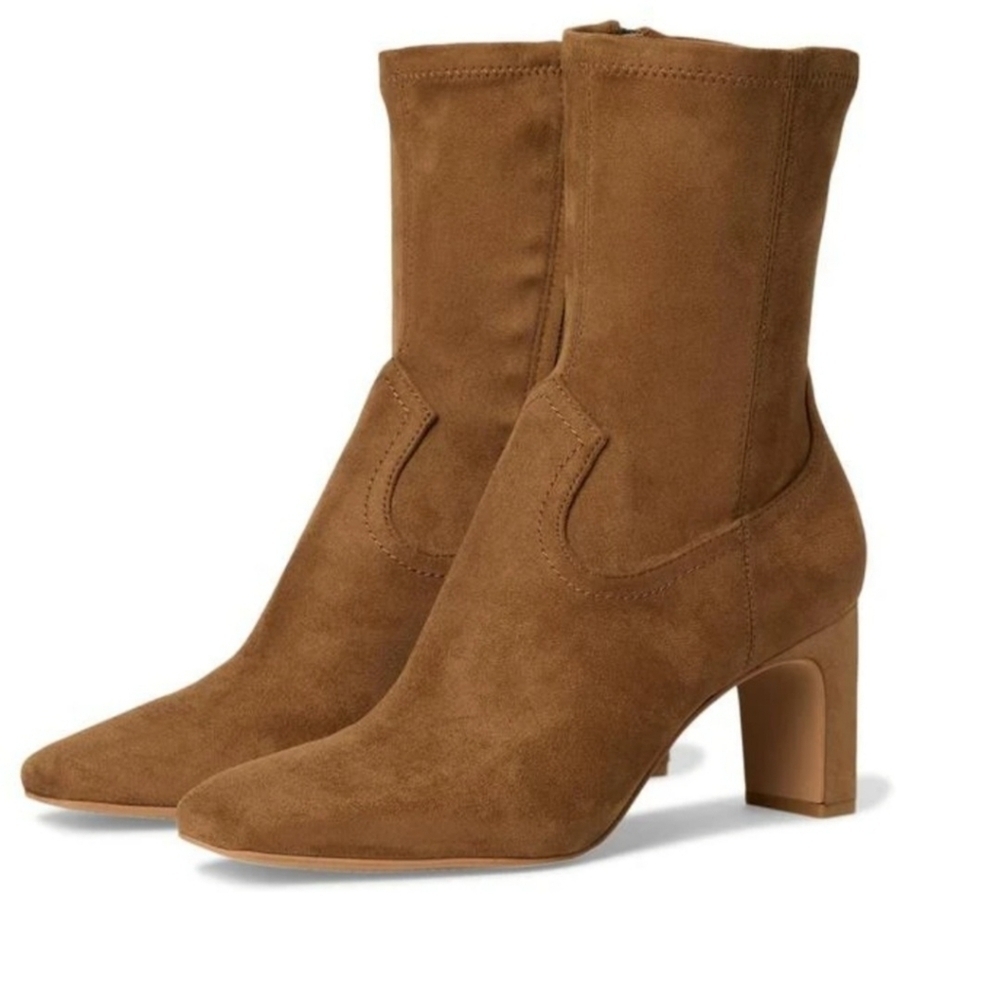 Dolce Vita Brown Suede Heeled Boots